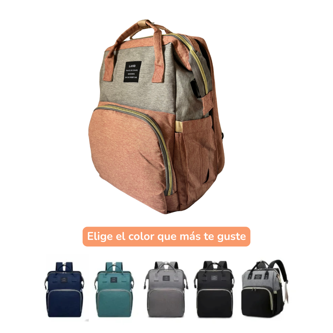 Súper Mochila de Viaje Multiusos para Bebé