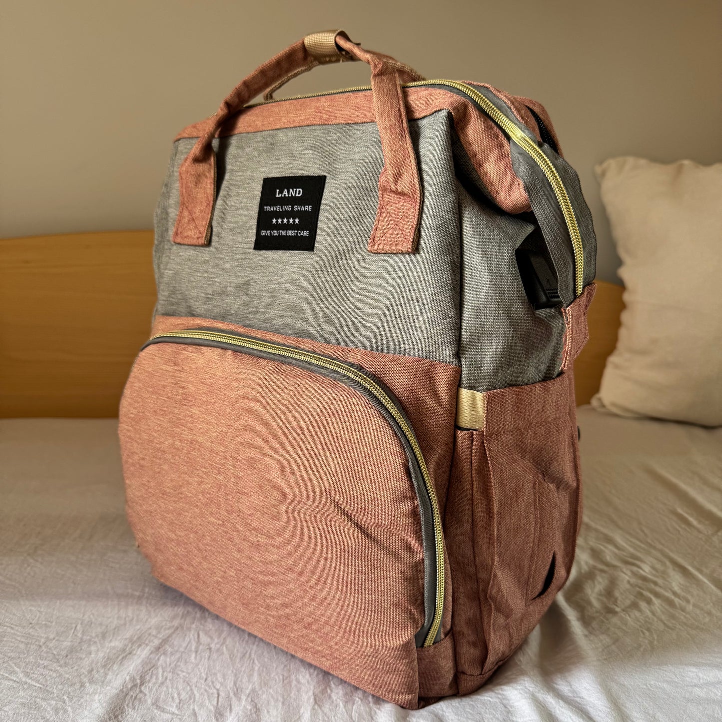 Súper Mochila de Viaje Multiusos para Bebé
